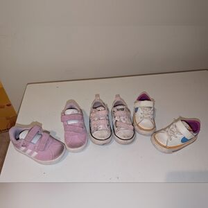 Toddler Girl Sneaker Bundle 6c